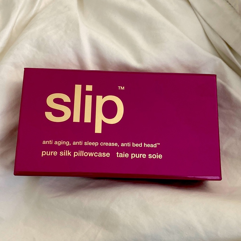 Slip silk KING size pillowcase in Ultraviolet
